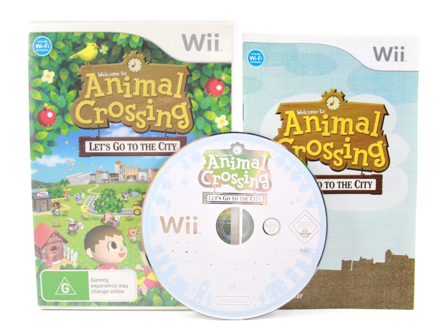 Animal Crossing: Let's Go to the City - Nintendo Wii [PAL] - WITH WARRANTY