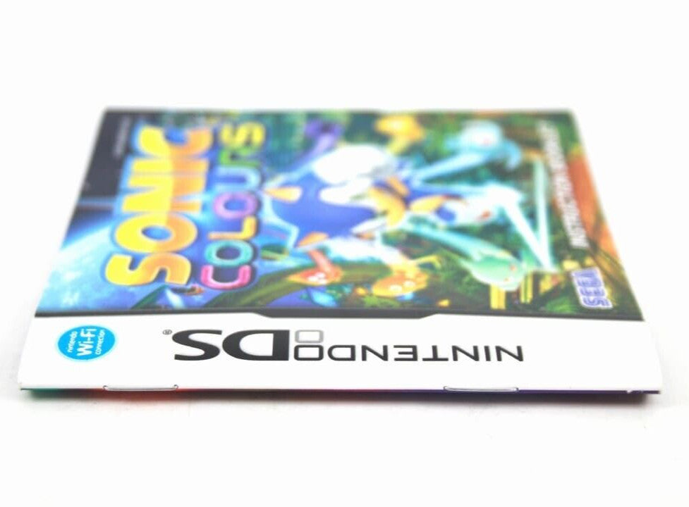 Sonic Colours - Nintendo DS **MANUAL ONLY**