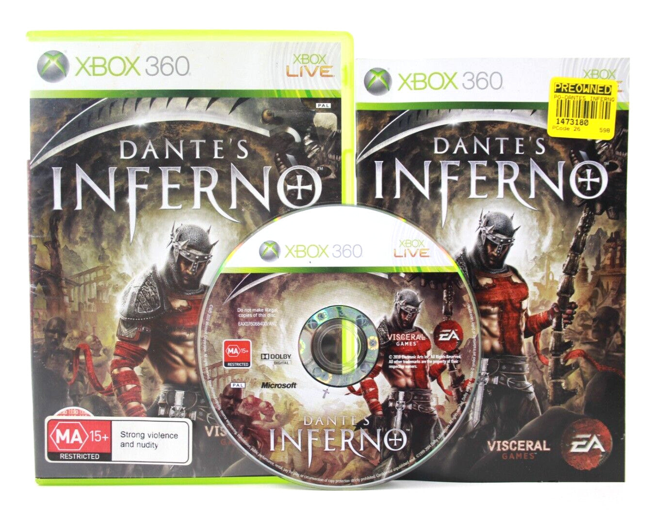 Dante's Inferno - Xbox 360 [PAL] - WITH WARRANTY