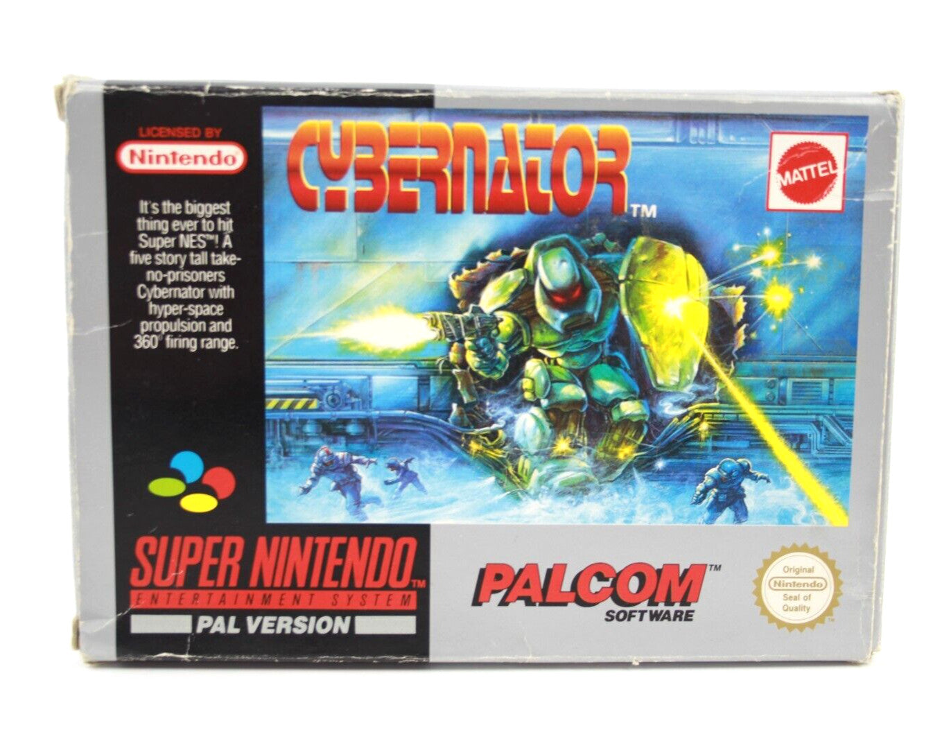 Cybernator - Super Nintendo (SNES) [PAL] - WITH WARRANTY