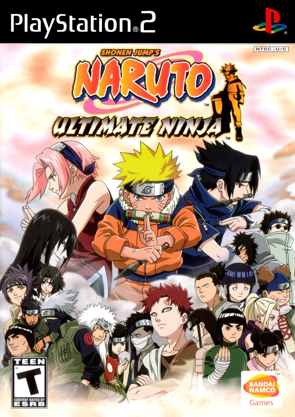 Naruto: Ultimate Ninja [DISC ONLY] (PS2) [PAL] - WITH WARRANTY