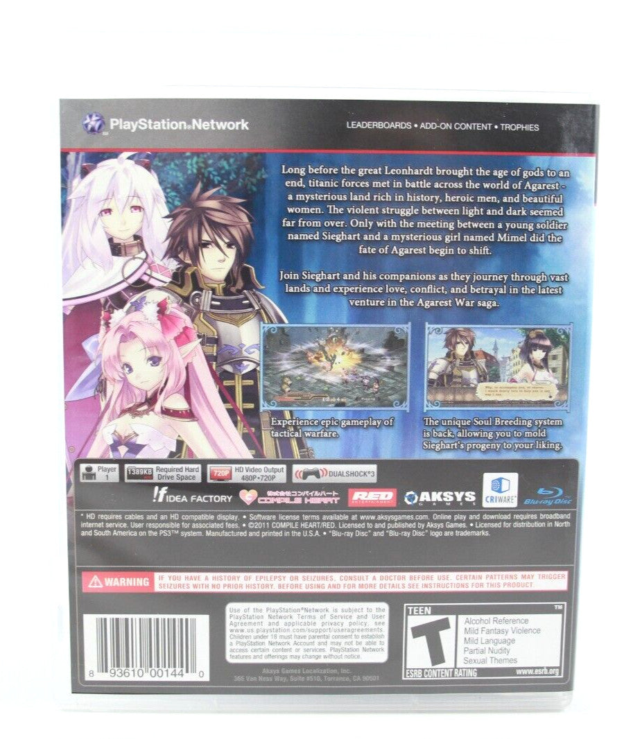 Record of Agarest War Zero Collector's Edition - Sony PlayStation (PS3) [NTSC-U]