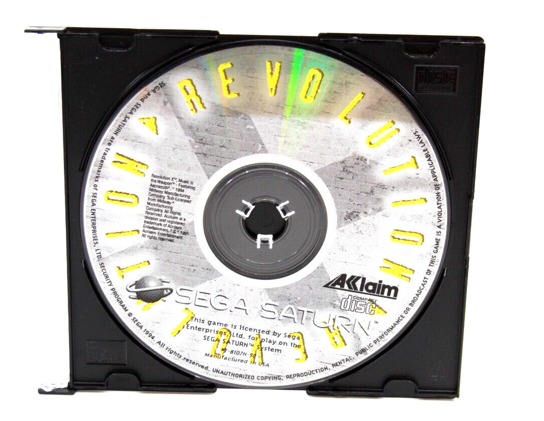 Revolution X (Sega Saturn) [PAL] - WITH WARRANTY