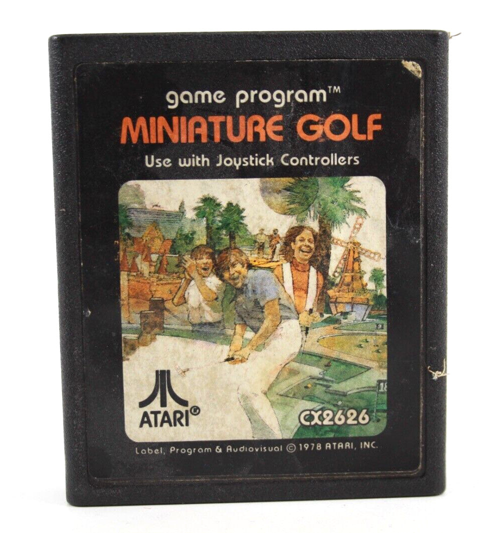 Minature Golf [CART ONLY] - Atari 2600 - WITH WARRANTY