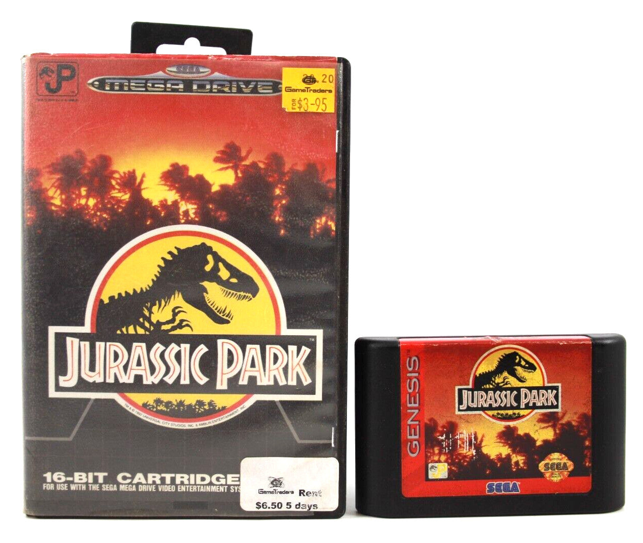 Jurassic Park - SEGA Genesis [NTSC-U] - WITH WARRANTY