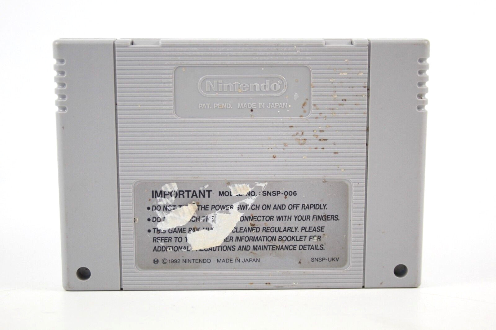 Pinocchio [CART ONLY] - Super Nintendo (SNES) [PAL] - WITH WARRANTY