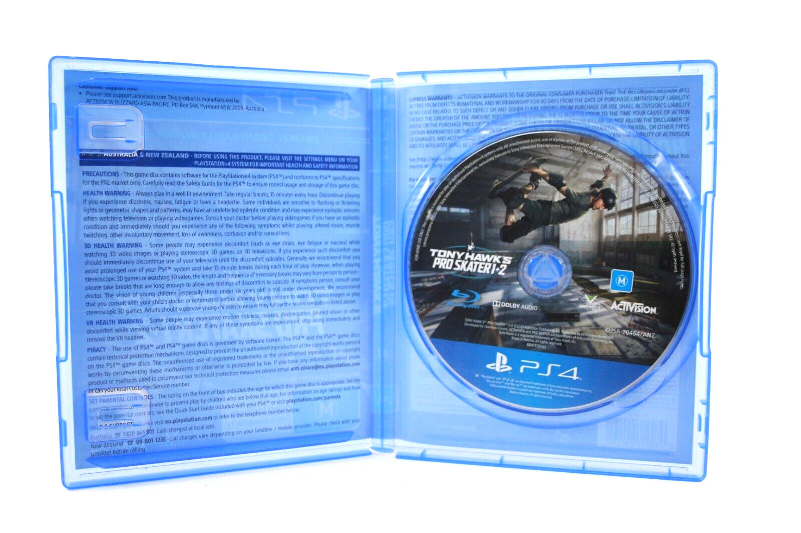 Tony Hawk's Pro Skater 1+2 - PlayStation 4 (PS4) [PAL] - WITH WARRANTY