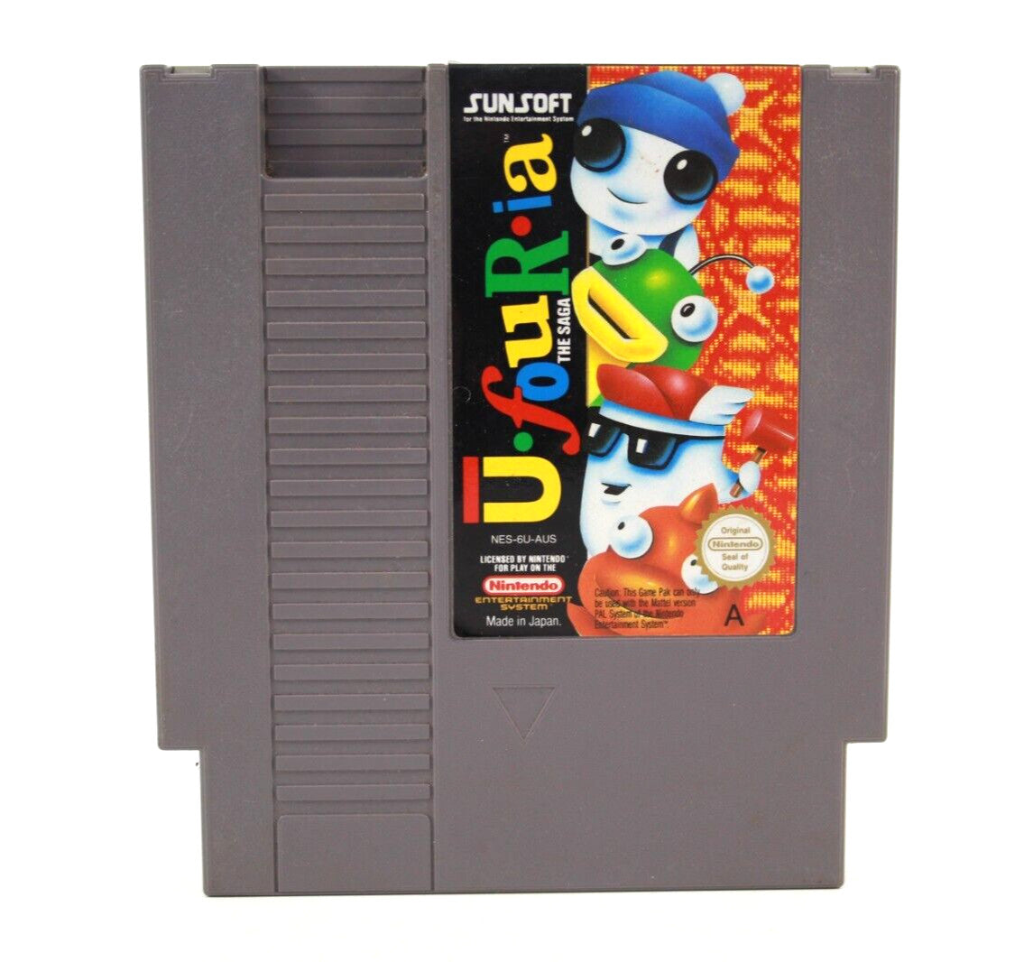 Uforia - Nintendo Entertainment System (NES) [PAL] - WITH WARRANTY