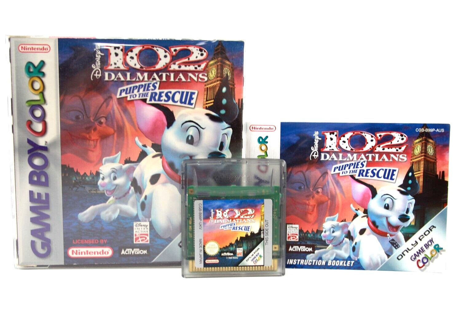 102 Dalmations: Puppies to the Rescue - Nintendo Game Boy Color [PAL]