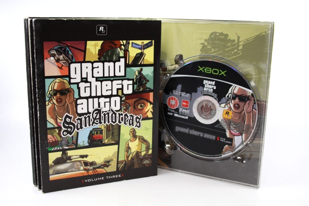 Grand Theft Auto The Trilogy - Xbox Original - No Manuals