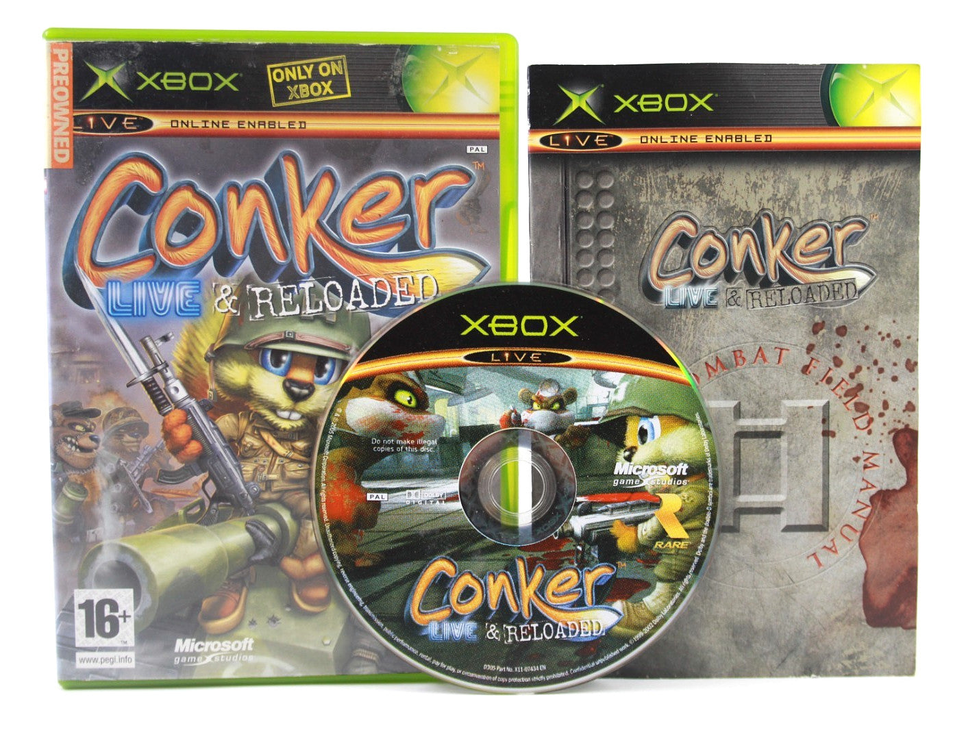 Conker: Live & Reloaded - Xbox [PAL] - WITH WARRANTY
