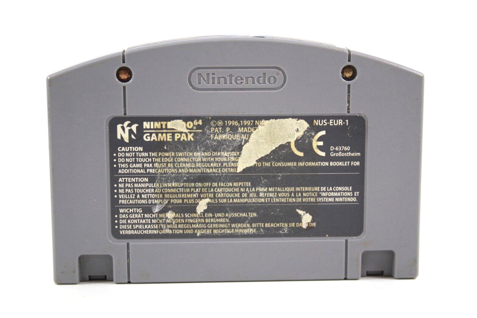 Aero Gauge [CART ONLY] - Nintendo 64 (N64) [PAL] WITH WARRANTY