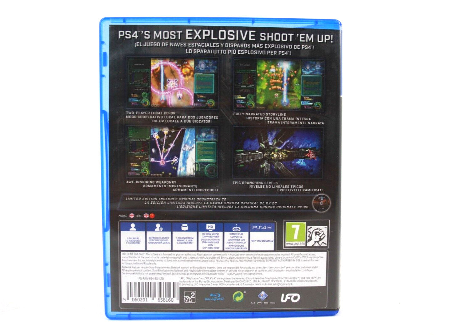 Raiden V Director's Cut - PlayStation 4 (PS4) [PAL] - WITH WARRANTY