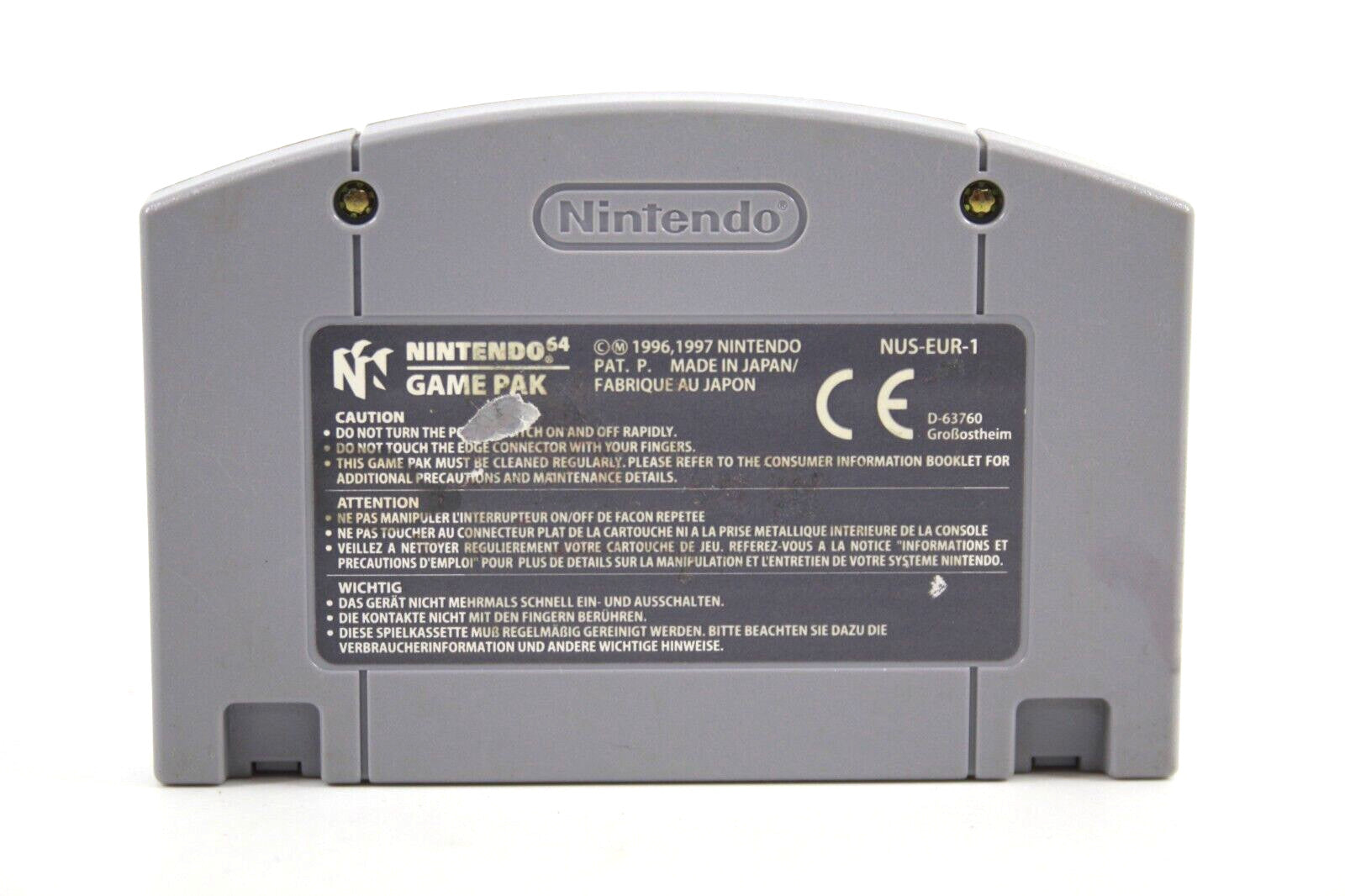 Kobe Bryant In NBA Courtside [CART ONLY] - Nintendo 64 (N64) [PAL] WITH WARRANTY