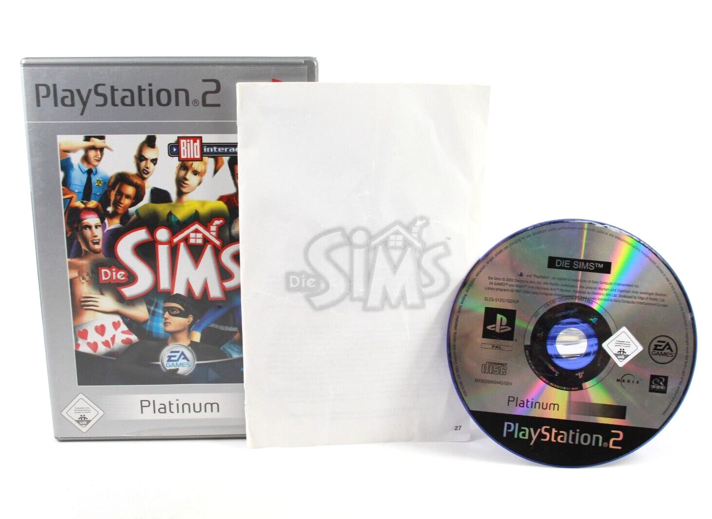 The Sims (Platinum) *German* - PlayStation 2 (PS2) [PAL] - WITH WARRANTY