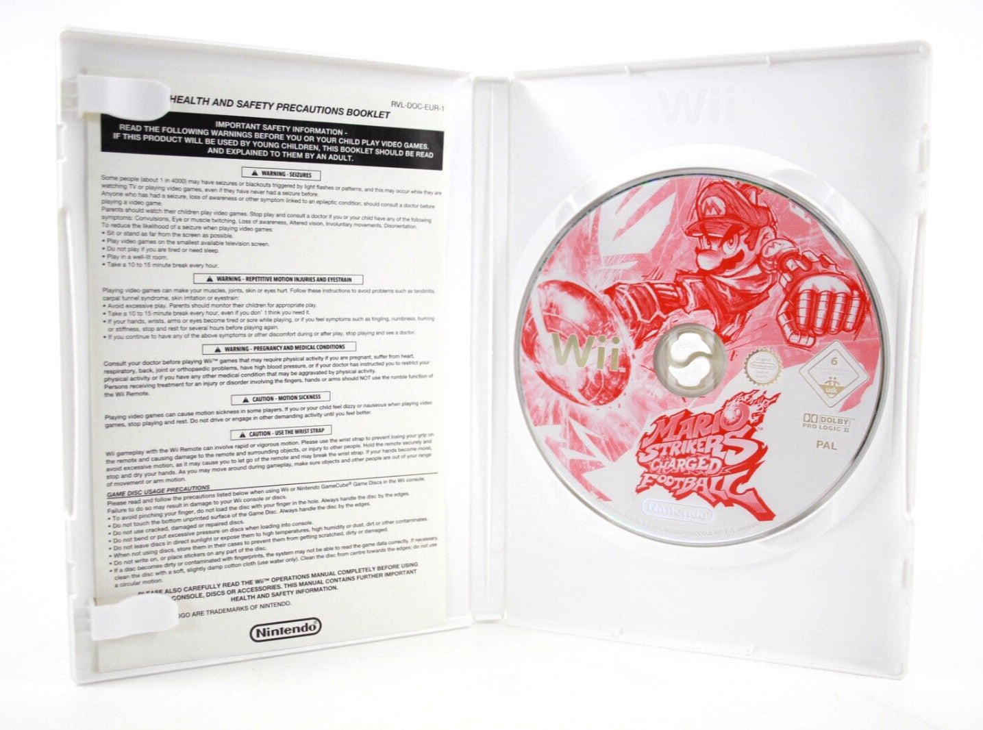 Mario Strikers Charged Football - Nintendo Wii [PAL] - WITH WARRANTY