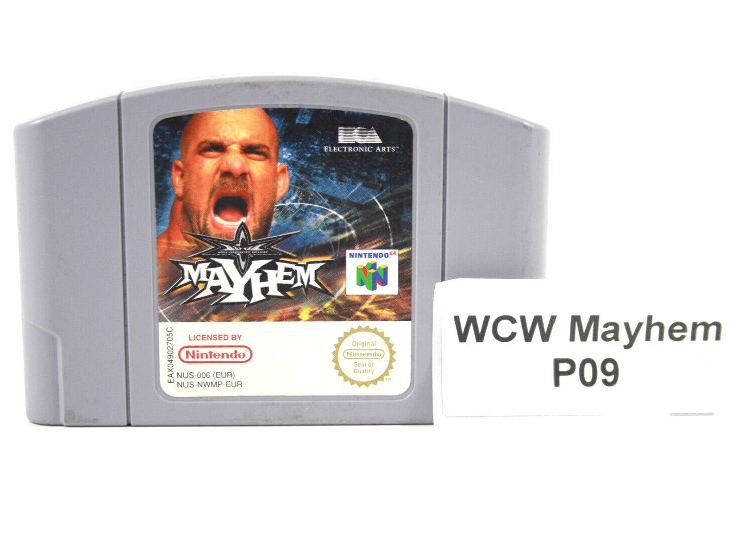 WCW Mayhem [CART ONLY] - Nintendo 64 (N64) [PAL] WITH WARRANTY