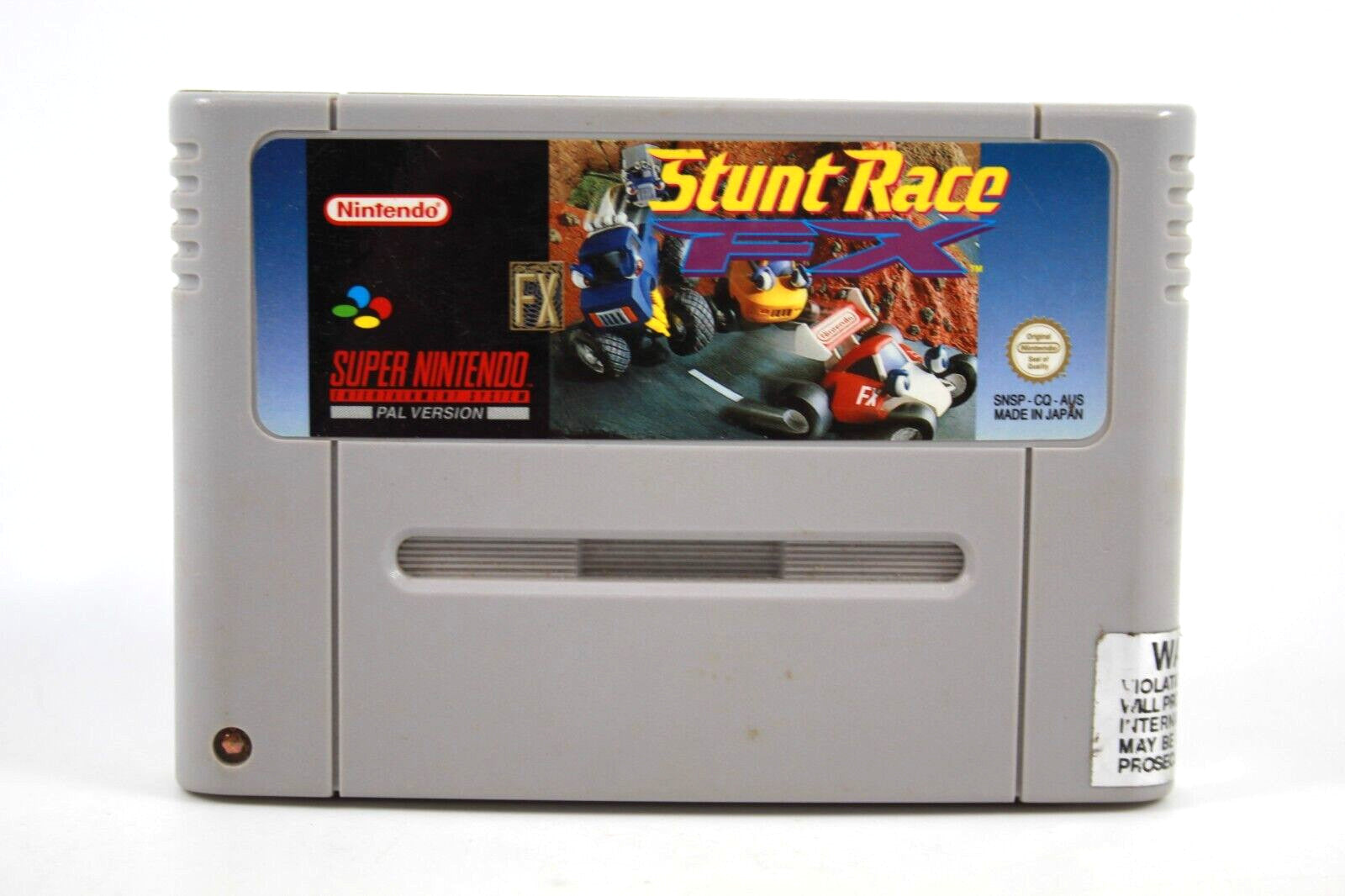 Stunt Race FX - Super Nintendo (SNES) [PAL] - WITH WARRANTY