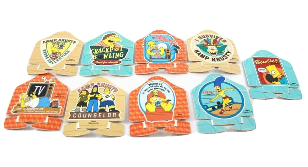 The Simpsons Twisties 2005 Bowl-A-Rama X9 Tazos