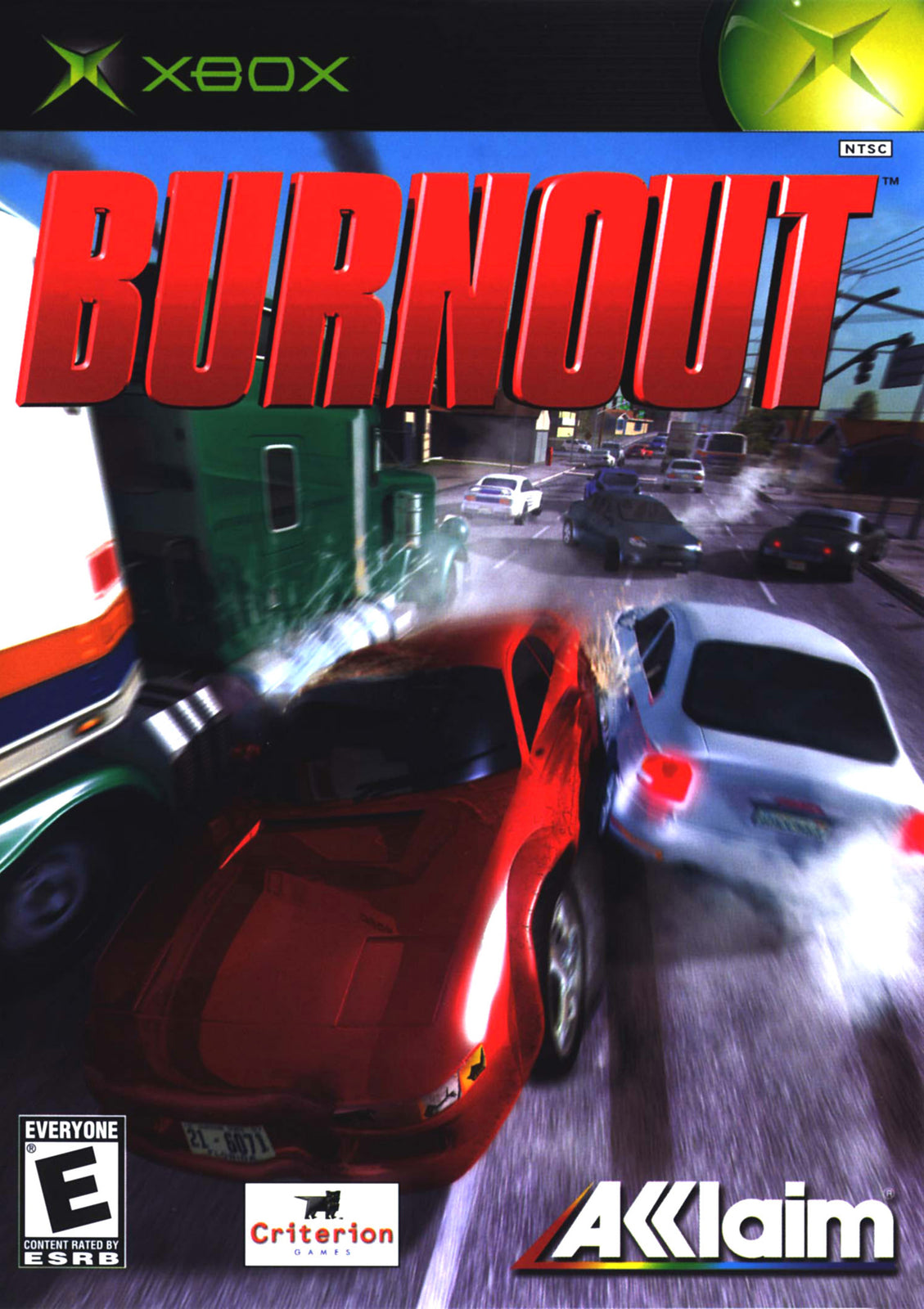 Burnout [DISC ONLY] (Original Xbox) [PAL] - WITH WARRANTY