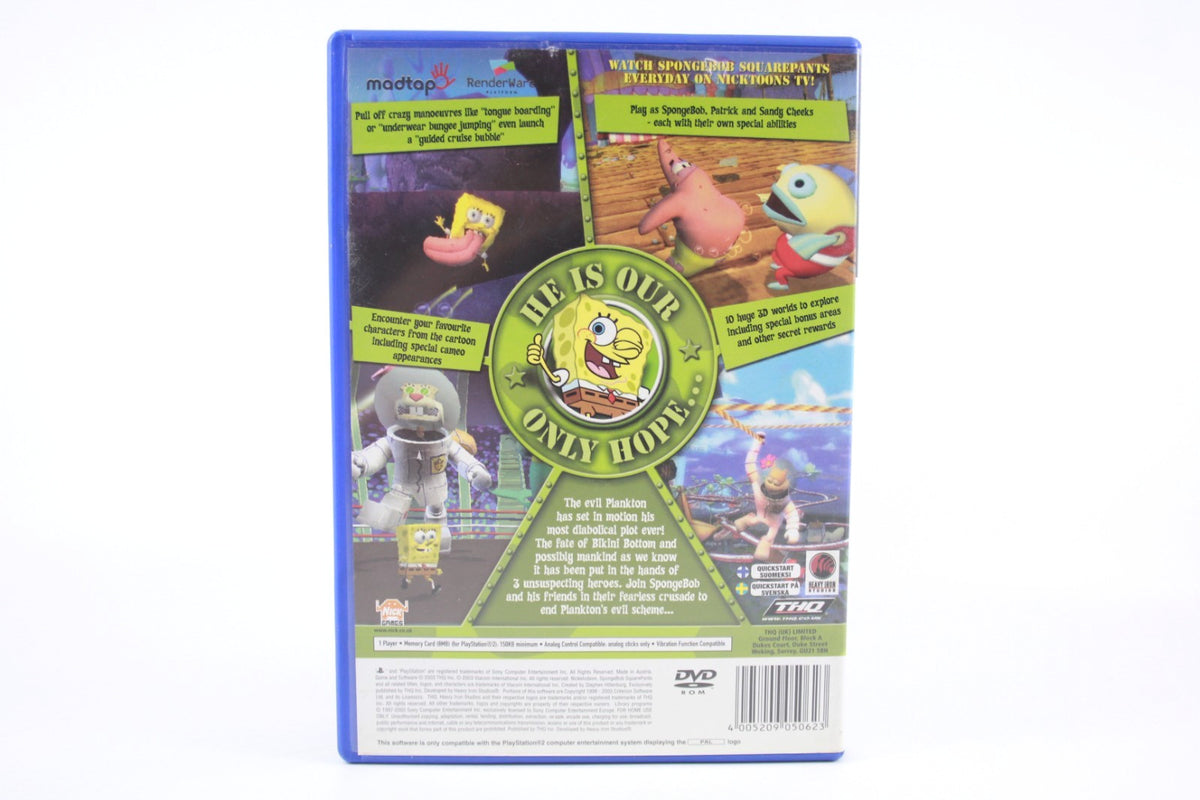 SpongeBob SquarePants: Battle for Bikini Bottom (PS2) [PAL] - Black Label