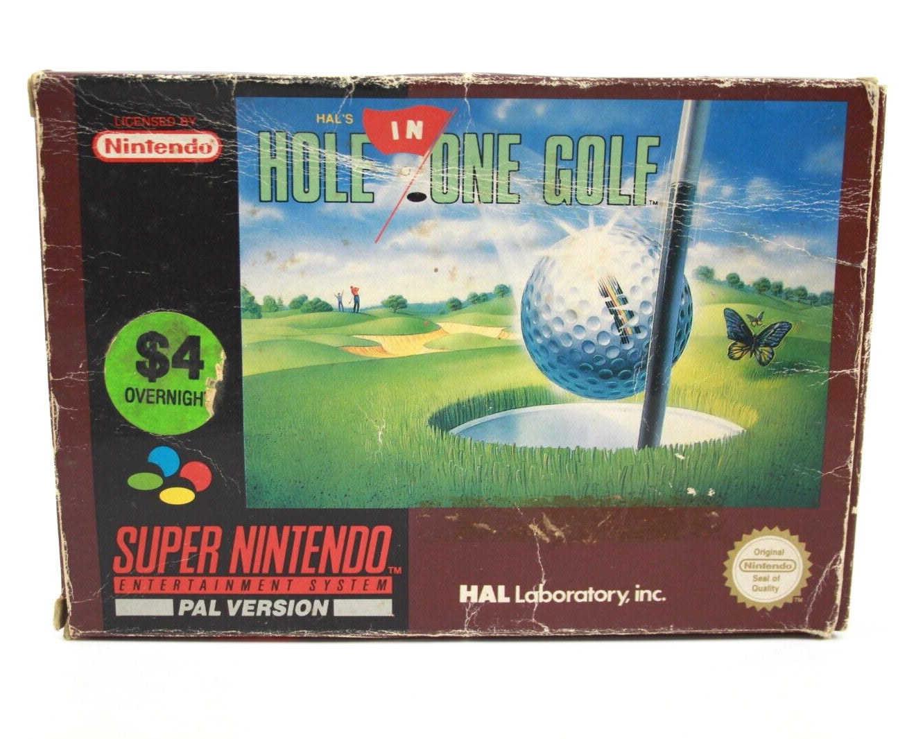 Hal's Hole in One Golf - Super Nintendo (SNES) [PAL] - WITH WARRANTY