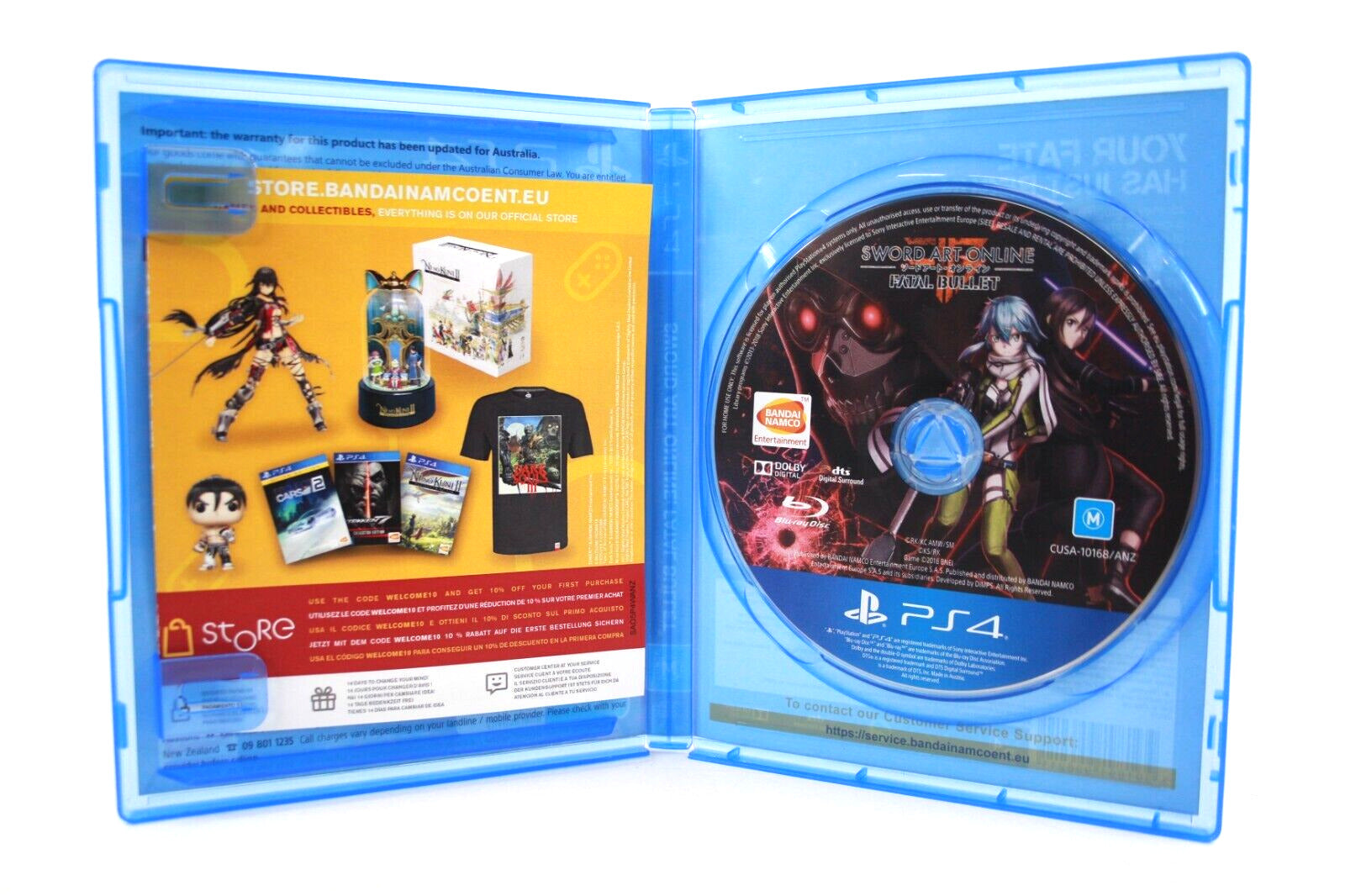 Sword Art Online: Fatal Bullet - PlayStation 4 (PS4) [PAL] - WITH WARRANTY
