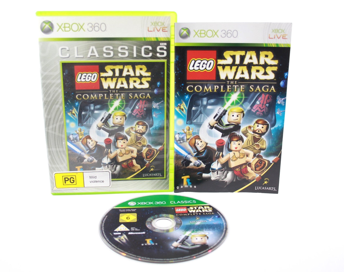 Lego Star Wars The Complete Saga - Xbox 360 [PAL] - WITH WARRANTY