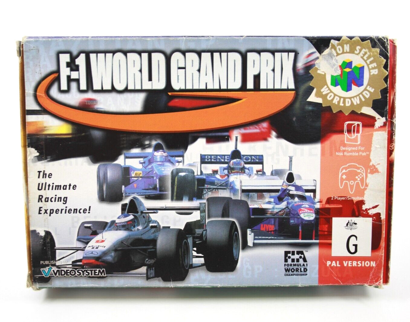 F-1 World Grand Prix - Nintendo 64 (N64) - WITH WARRANTY