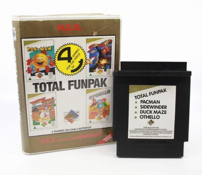H.E.S. Total FunPak 4 in 1 - Nintendo Entertainment System (NES) [PAL]
