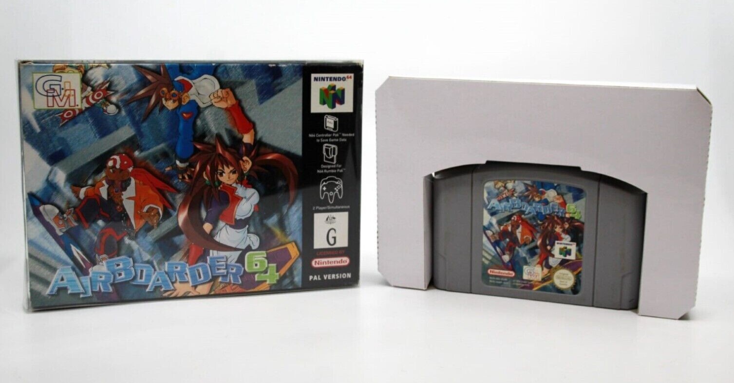 Airboarder 64 (N64) - BOXED - WITH WARRANTY