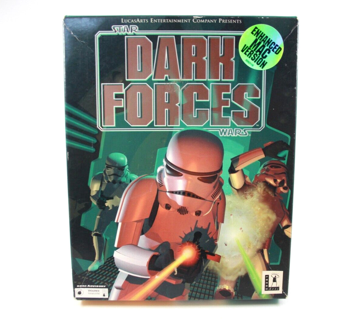 Star Wars: Dark Forces [BIG BOX] Enhanced MAC (Macintosh) Version - LucasArts