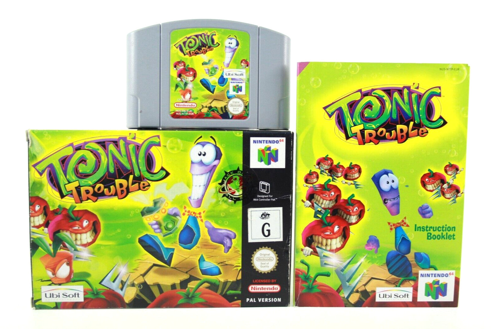Tonic Trouble - Nintendo 64 (N64) - WITH WARRANTY