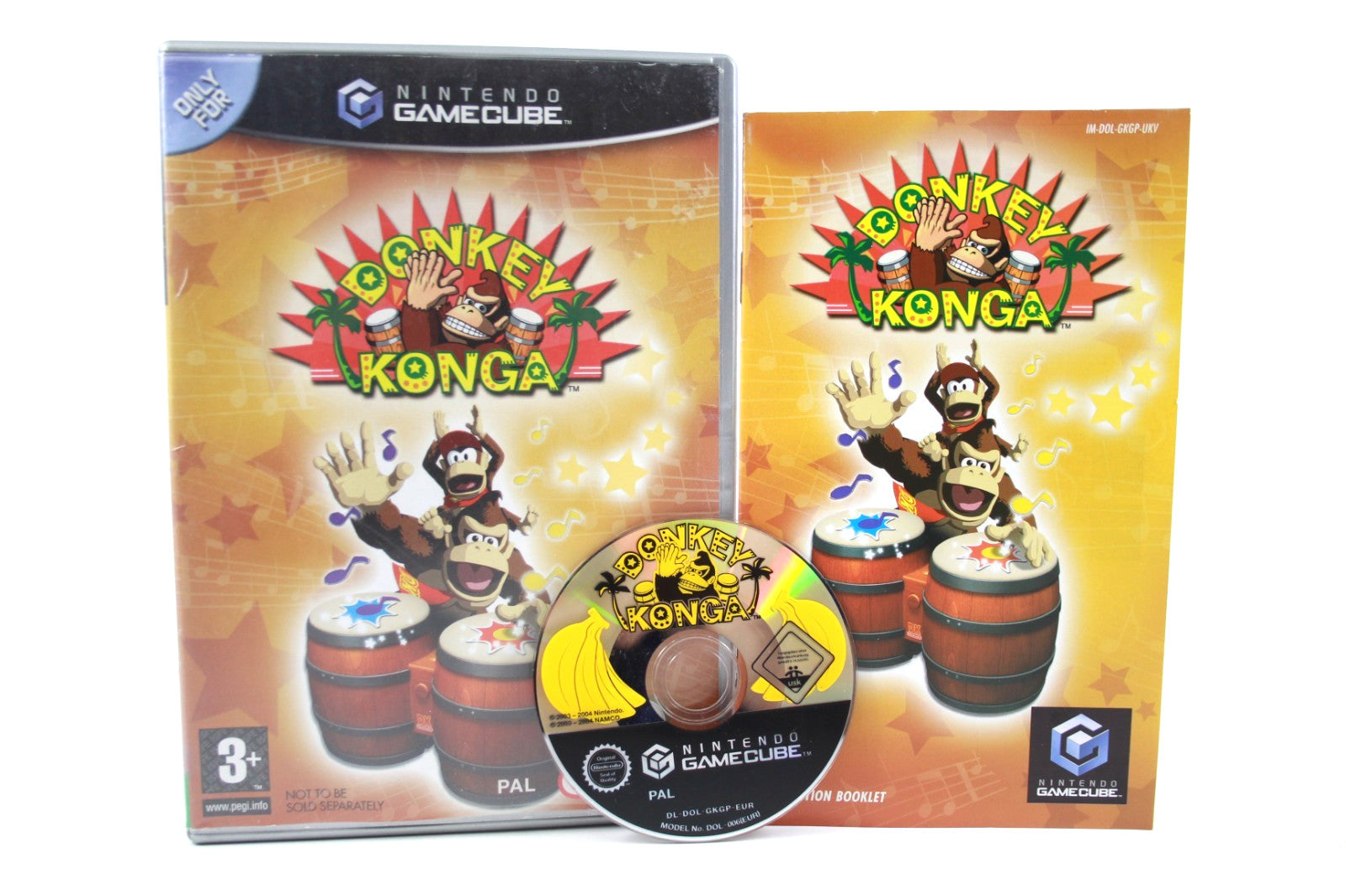 Donkey Konga - Nintendo GameCube [PAL] - WITH WARRANTY