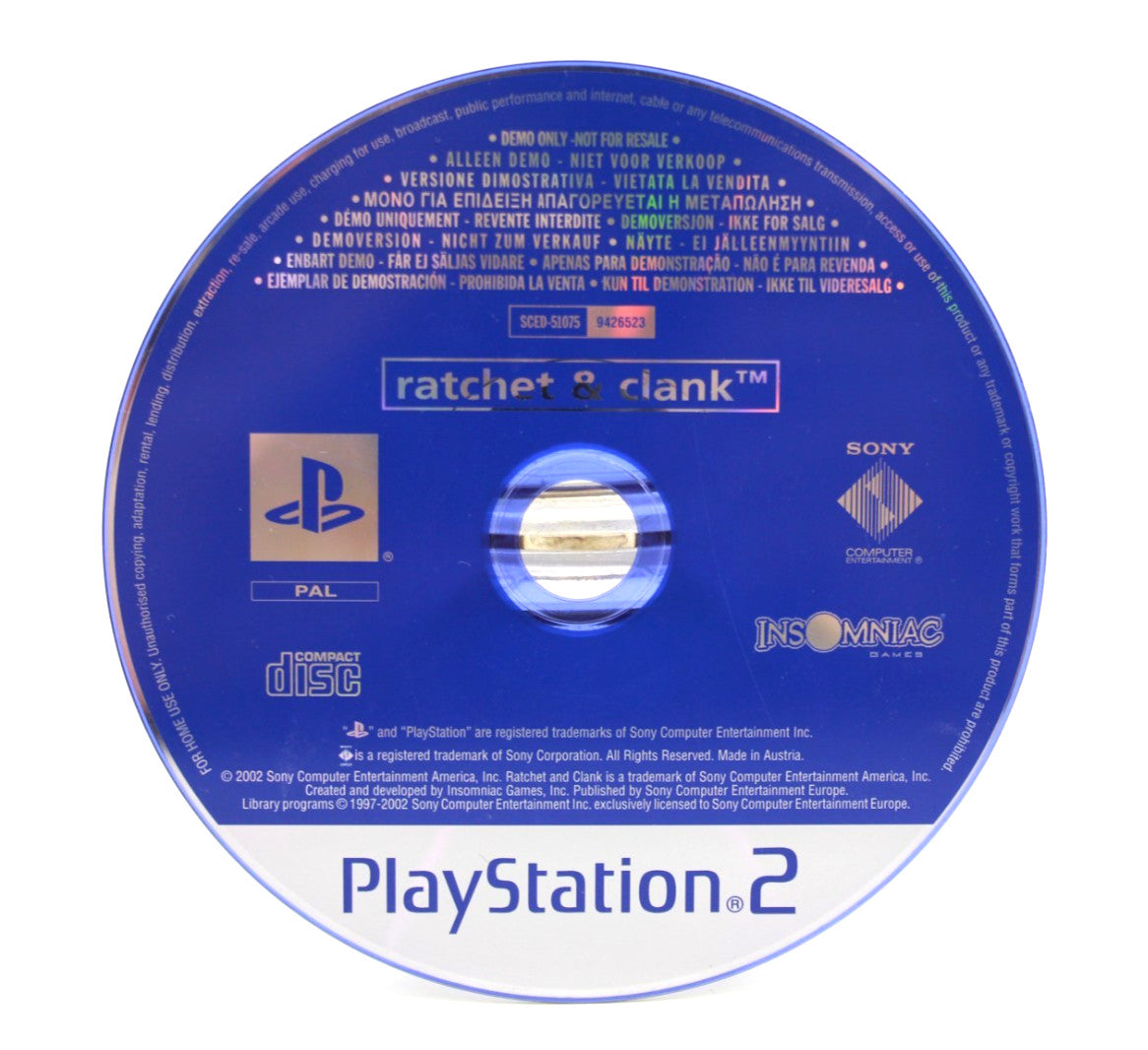 Ratchet & Clank (DEMO DISC) - PlayStation 2 (PS2) [PAL] - WITH WARRANTY
