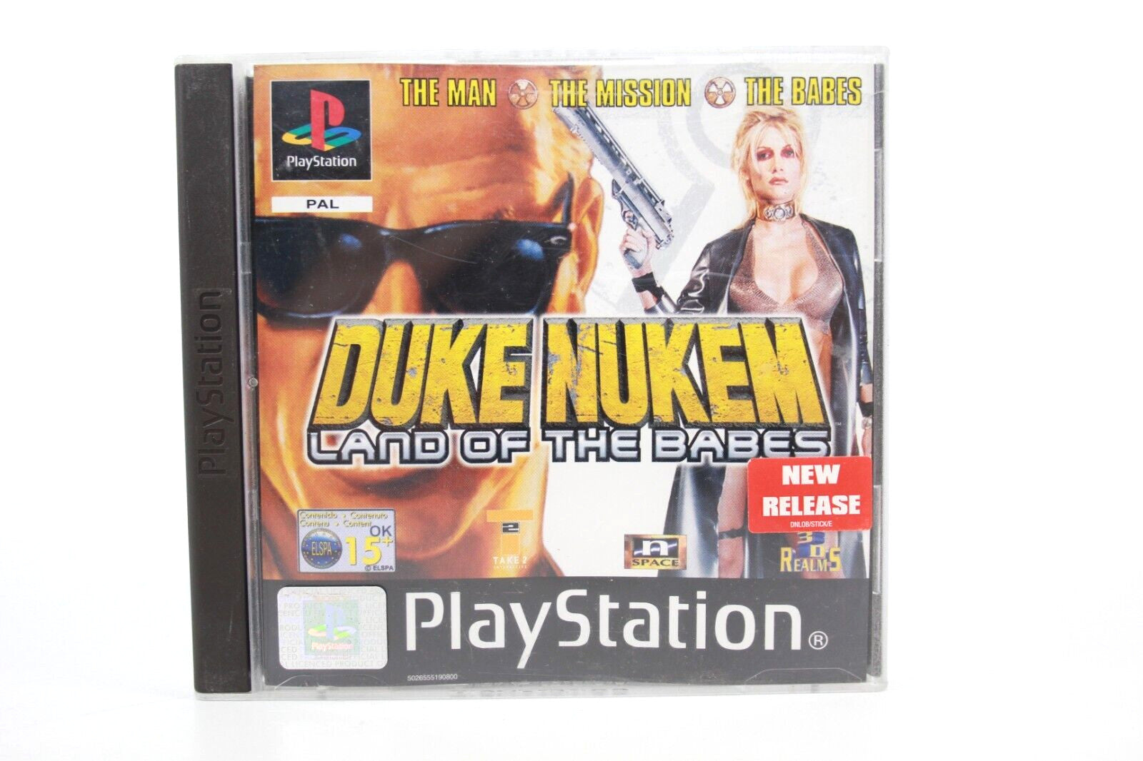 Duke Nukem: Land of the Babes - PlayStation 1 (PS1) [PAL] - WITH WARRANTY