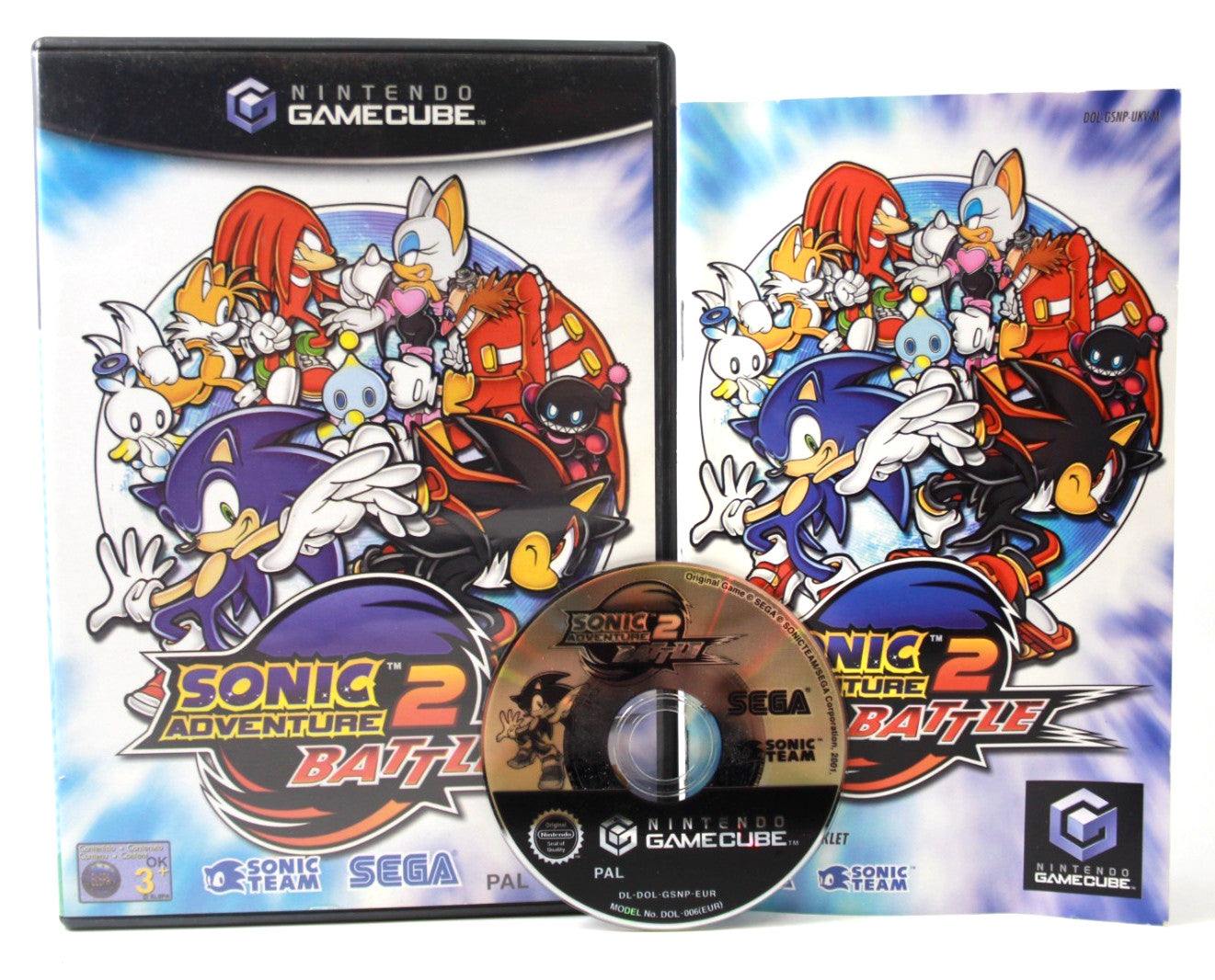 Sonic Adventure 2: Battle - Nintendo GameCube [PAL] - WITH WARRANTY