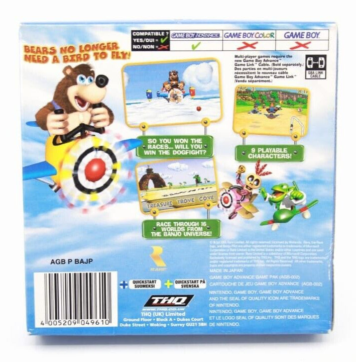 Banjo Pilot - Nintendo Game Boy Advance (GBA) [PAL] **BOX ONLY**