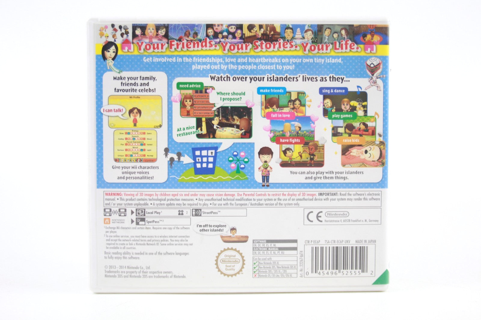 Tomodachi Life - Nintendo 3DS [PAL] - WITH WARRANTY *COS*