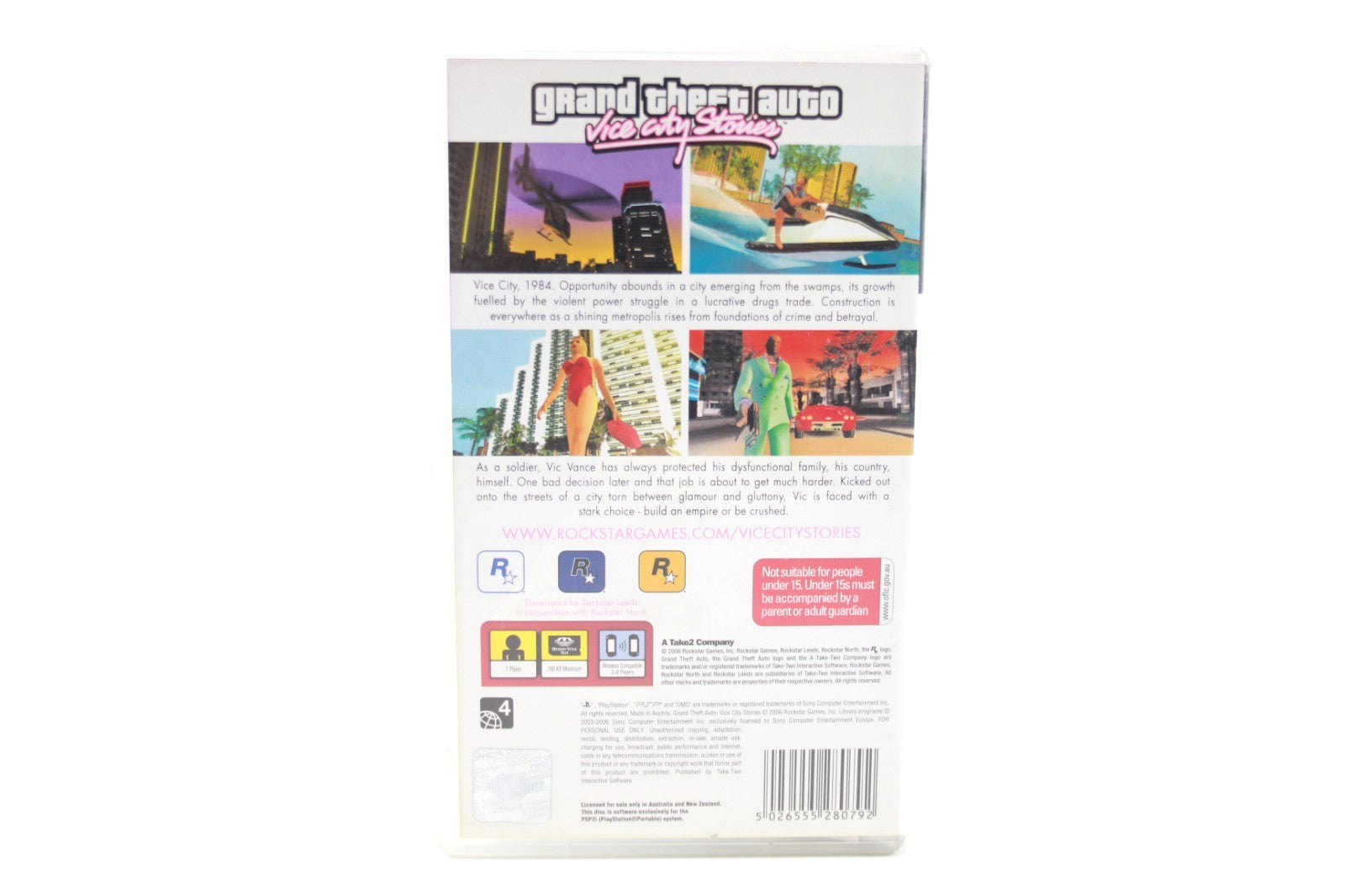 Grand Theft Auto: Vice City Stories - PlayStation Portable (PSP) [PAL] WARRANTY