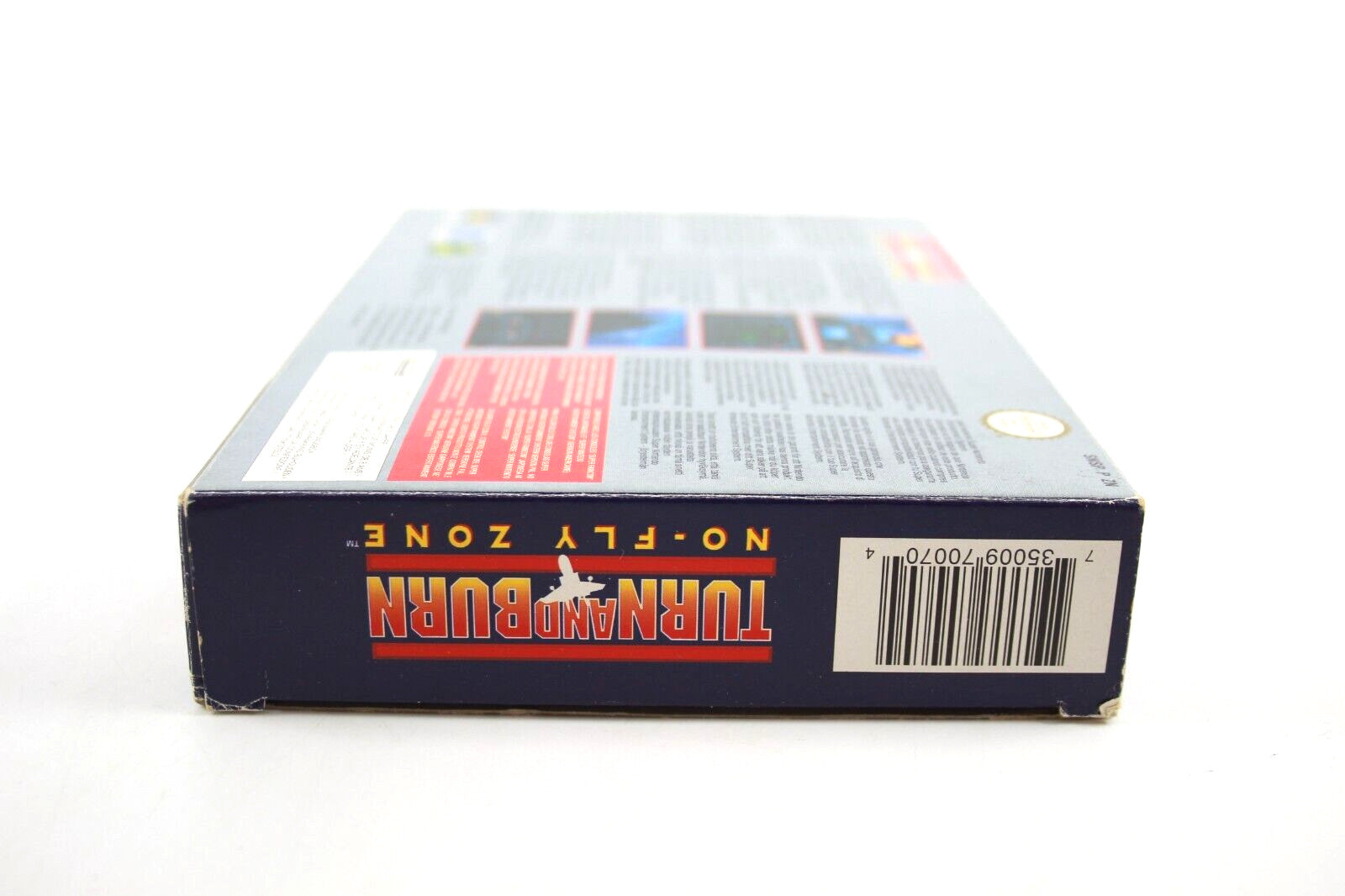 Turn and Burn: No-Fly Zone - Super Nintendo (SNES) [PAL] **BOX ONLY**
