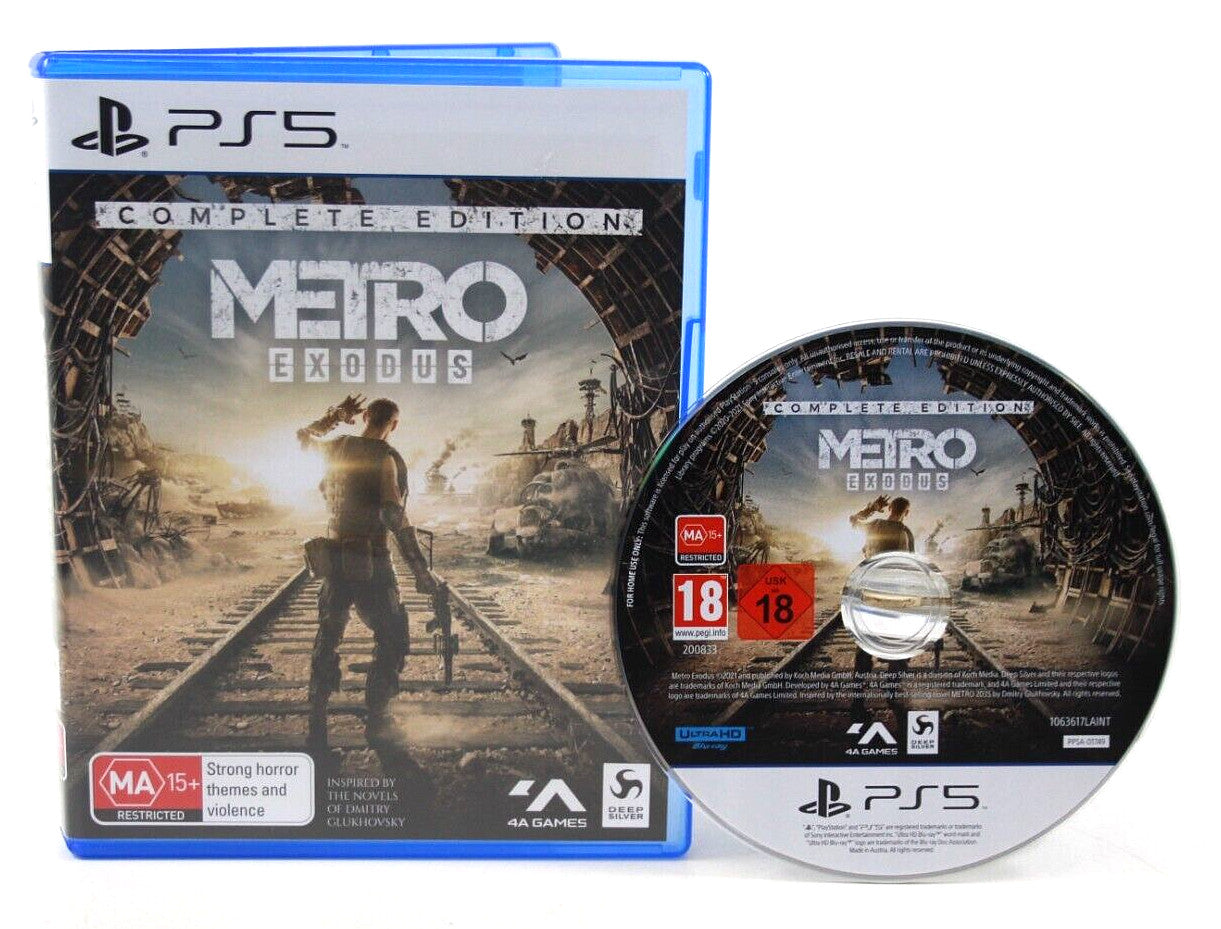 Metro Exodus: Complete Edition - PlayStation 5 (PS5) [PAL] - WITH WARRANTY