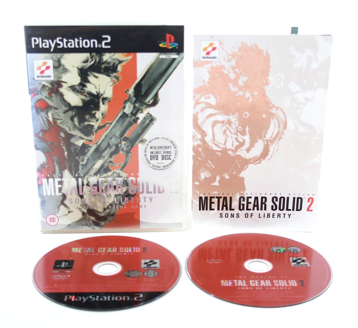 Metal Gear Solid 2: Sons of Liberty - PlayStation 2 (PS2) [PAL] - WITH WARRANTY