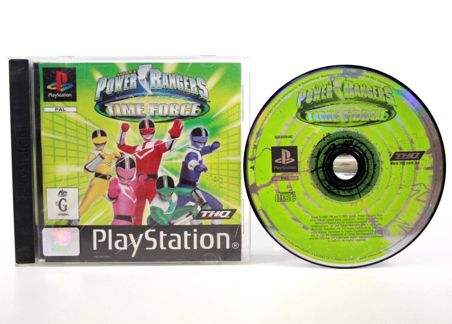 Power Rangers: Time Force - PlayStation 1 (PS1) [PAL] - WITH WARRANTY