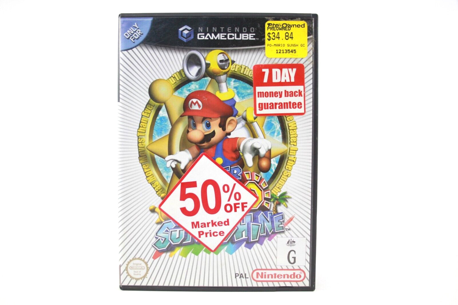 Super Mario Sunshine - Nintendo GameCube [PAL] - WITH WARRANTY