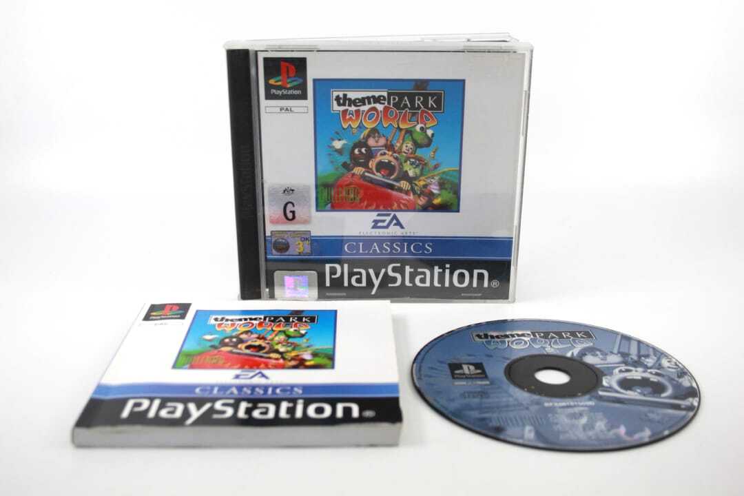 Theme Park World (PS1) [PAL] - WITH WARRANTY