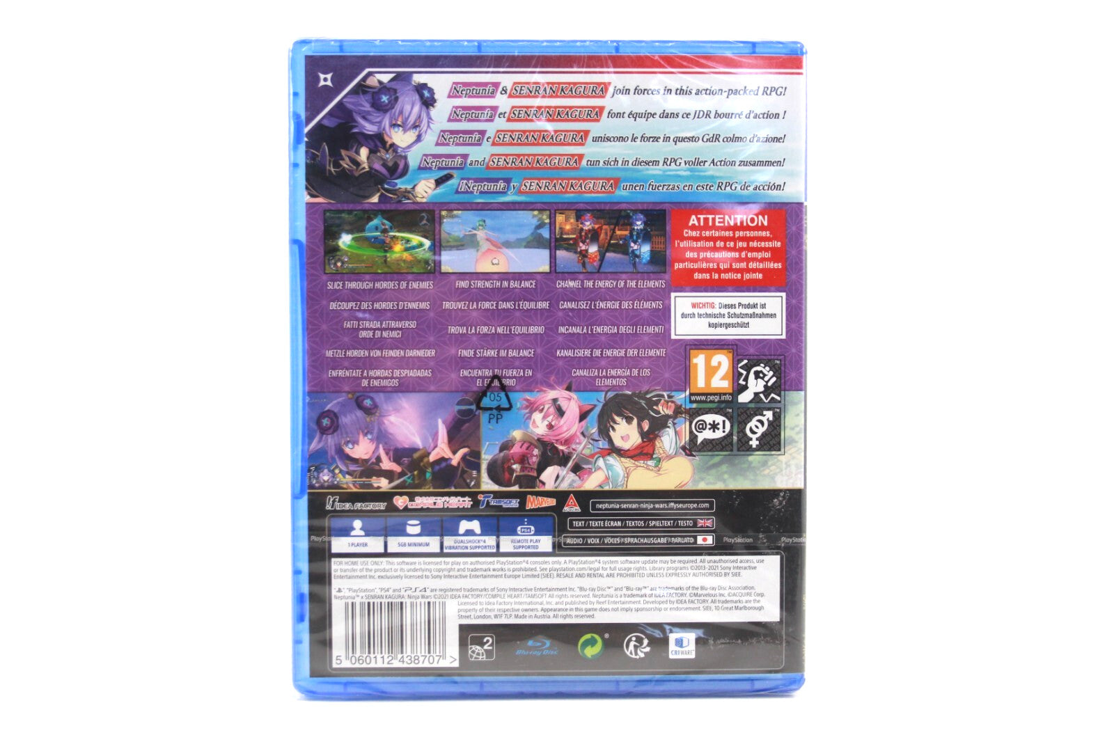 Neptunia x Senran Kagura: Ninja Wars [BRAND NEW/SEALED] - PlayStation 4 (PS4)