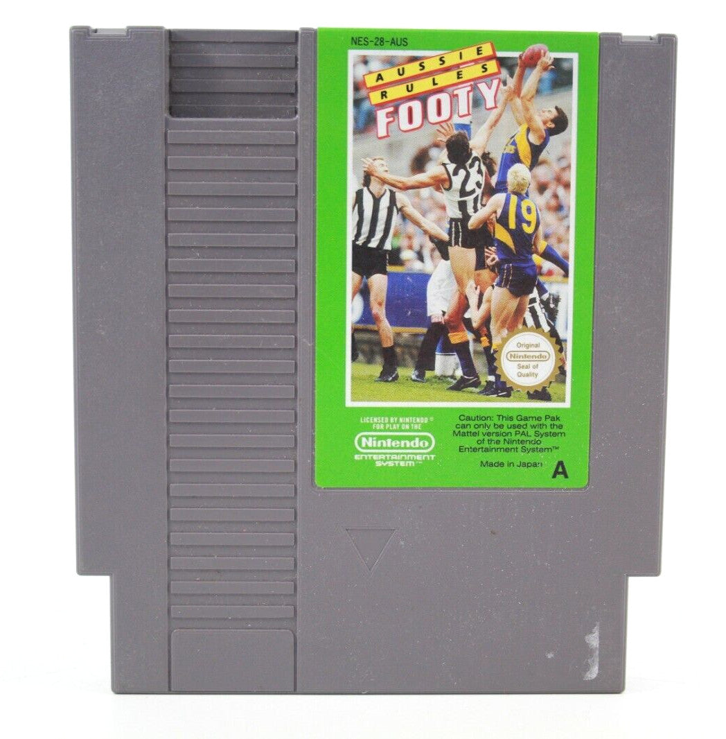 Aussie Rules Footy - Nintendo Entertainment System (NES) [PAL] - WITH WARRANTY