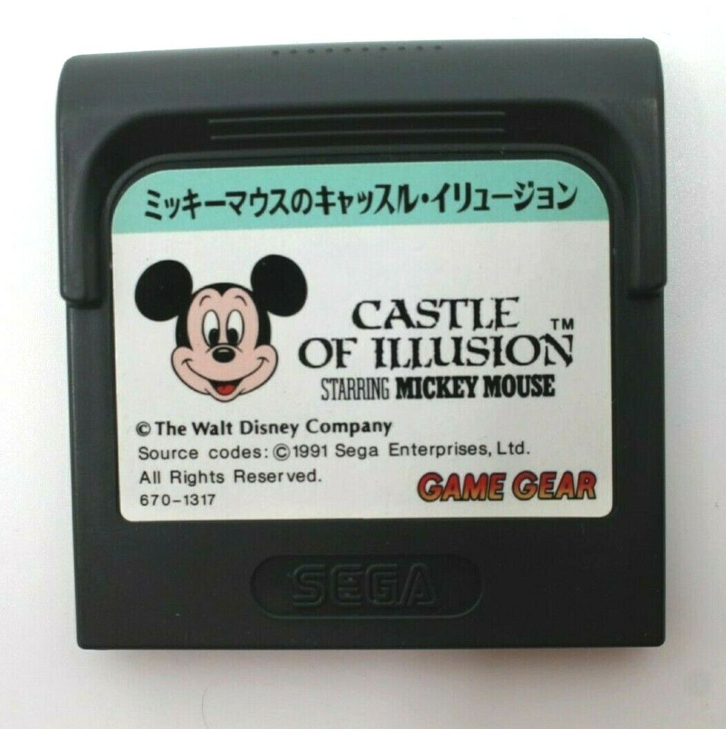 Castle of Illusion Starring Mickey Mouse (SEGA Game Gear) [NTSC] - WITH WARRANTY