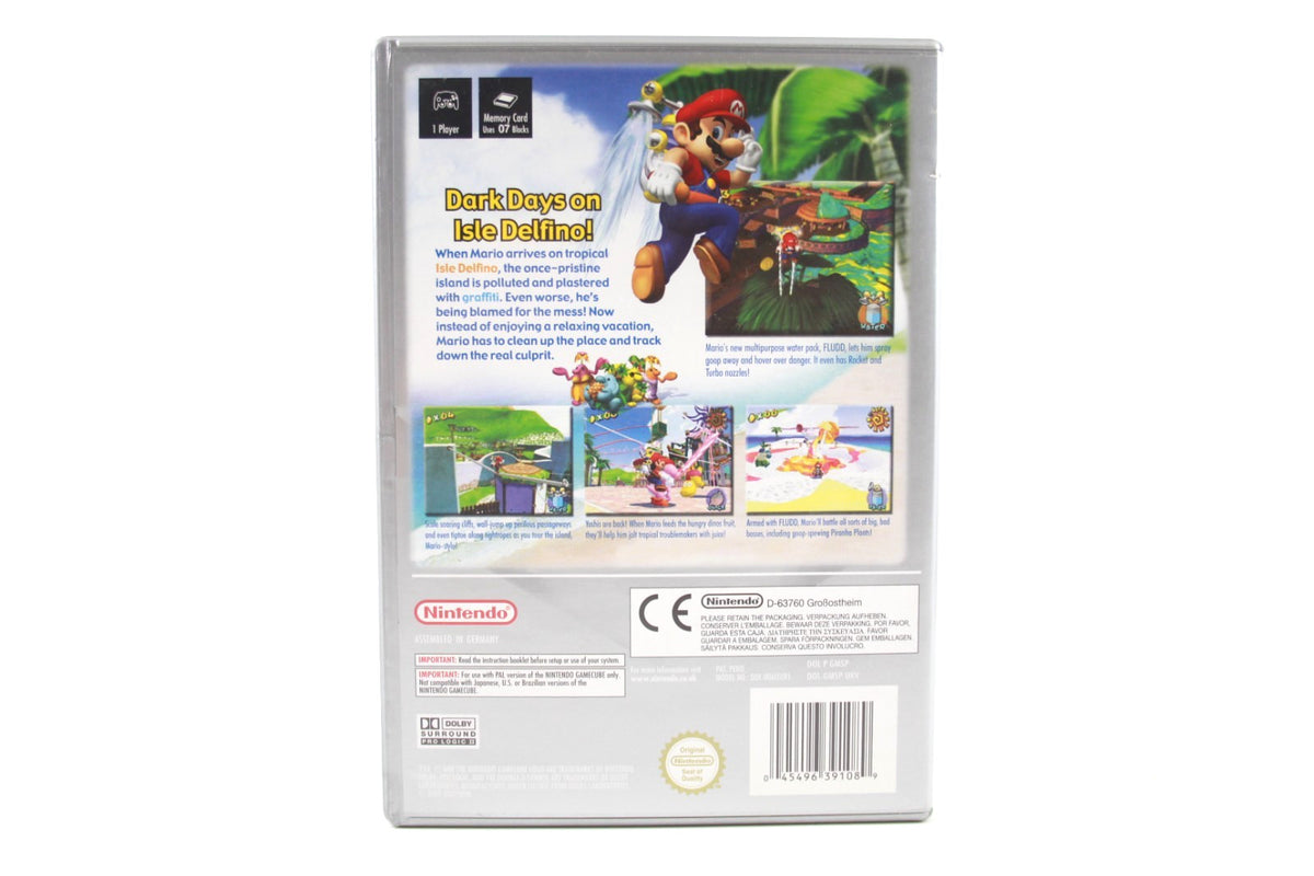 Super Mario Sunshine - Nintendo GameCube [PAL] - WITH WARRANTY